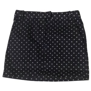 J.Crew Navy Blue Polka Dot Skirt Women's Size‎ 2